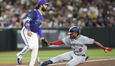 Josh Bell hits 3-run homer, Nationals knock off Diamondbacks 9-7 in series opener