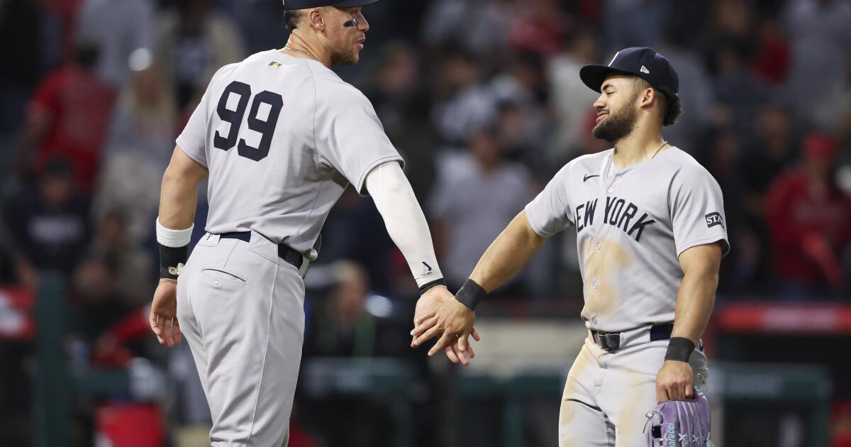 Angels offense remains quiet in shutout loss to Yankees