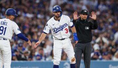Dodgers release Chris Taylor, parting ways with another veteran