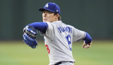 Yoshinobu Yamamoto gives up grand slam in Dodgers' loss to Arizona