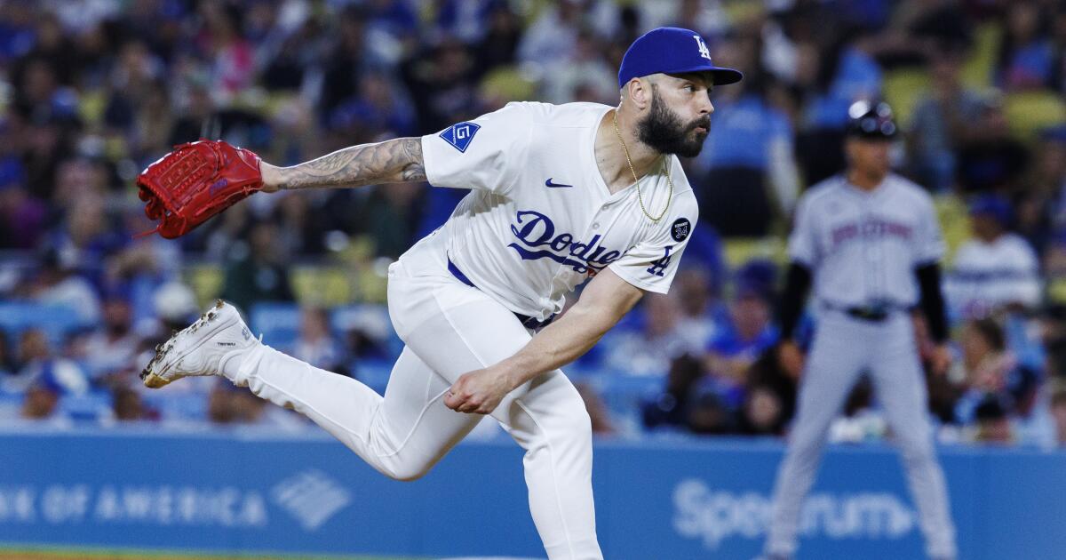 Dodgers hope simple adjustment will get Tanner Scott back on track