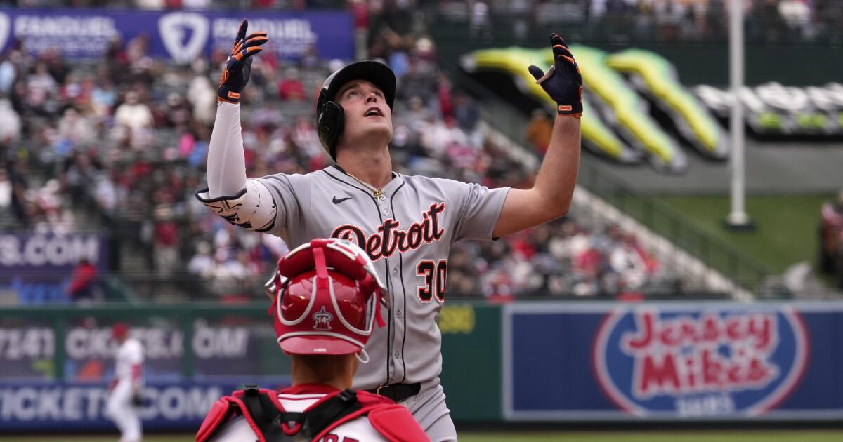Pitching woes strike Angels again in blowout loss to Detroit Tigers