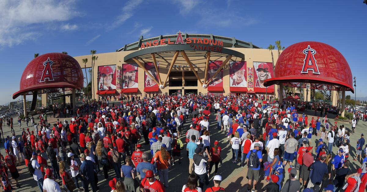 What's does the future look like for aging Angel Stadium?