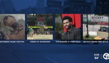 Detroit prepares for 150,000 visitors during packed Memorial Day weekend