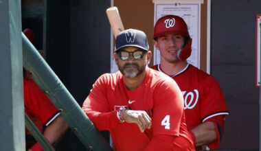 What are the Washington Nationals internal expectations for 2025?