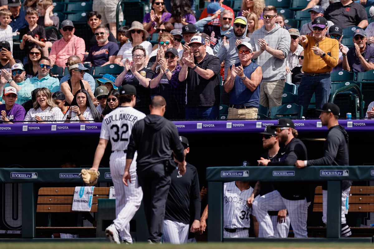 MLB: Atlanta Braves at Colorado Rockies