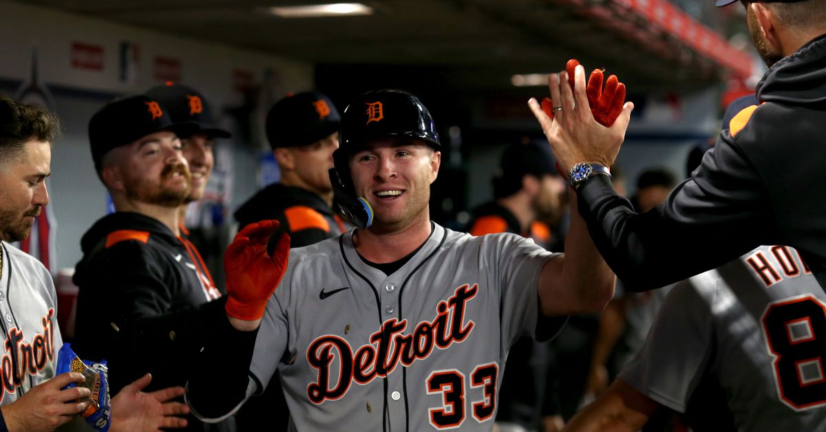 Game 34: Detroit Tigers vs. Los Angeles Angels, 9:38 p.m.