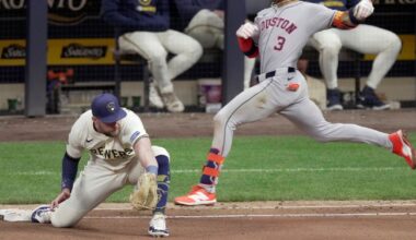 Game Thread #38: Milwaukee Brewers (19-18) vs. Houston Astros (17-18)