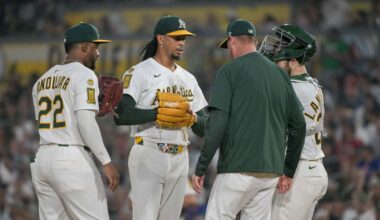 A’s roster moves: Osvaldo Bido optioned, Jason Alexander DFA’d