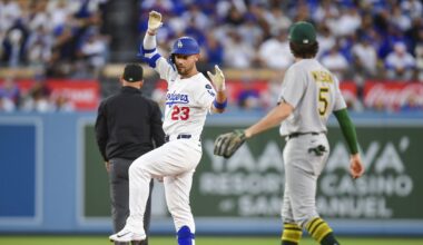 A’s blown out again, fall to Dodgers 19-2