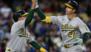 Athletics lose to the Dodgers 9-3
