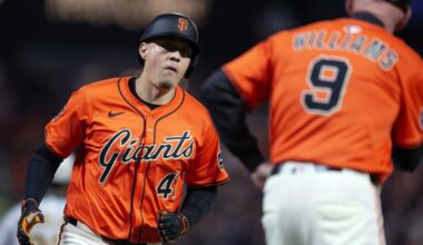 MLB scores: Wilmer Flores homers three times in support of Logan Webb