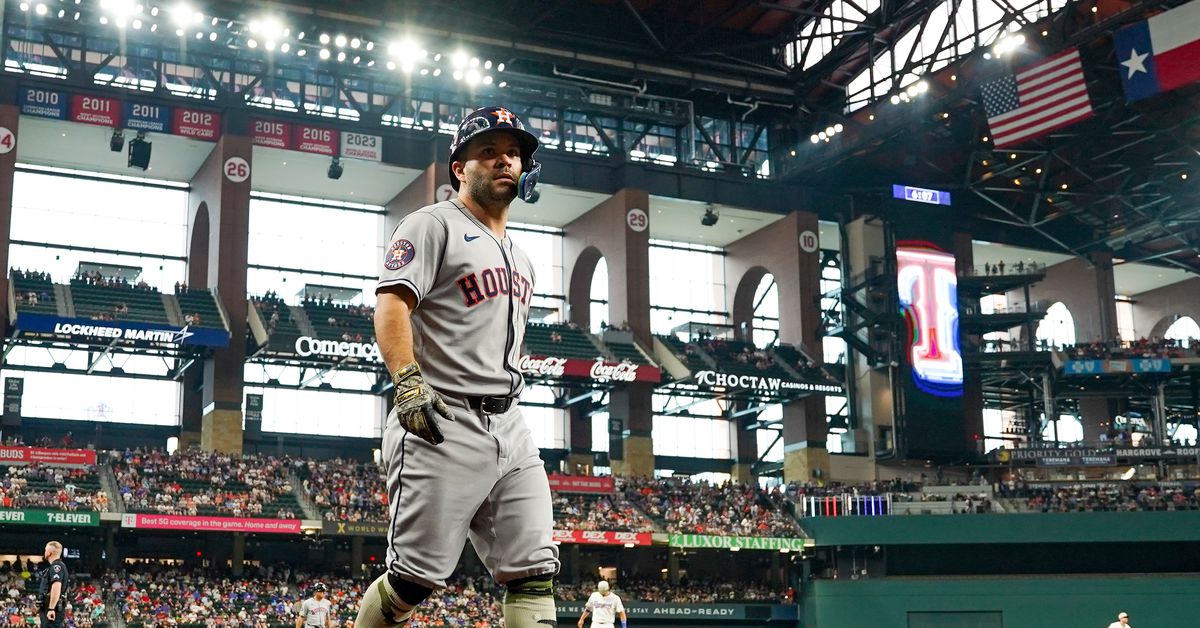 Bats Fall Silent, Astros Lose 5-1 to Rangers