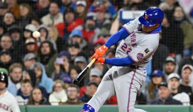 MLB Scores: Mets 5, Red Sox 1 - Baty’s big hits help Mets beat Boston