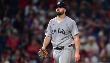Yankees’ Carlos Rodón rips though Angels in 10-strikeout win, 3-2