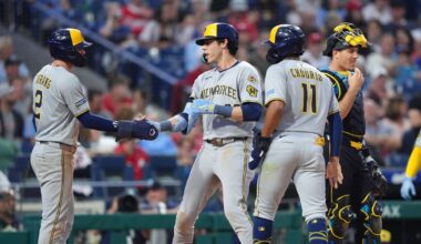 Brewers take series opener in Philadelphia, 6-2