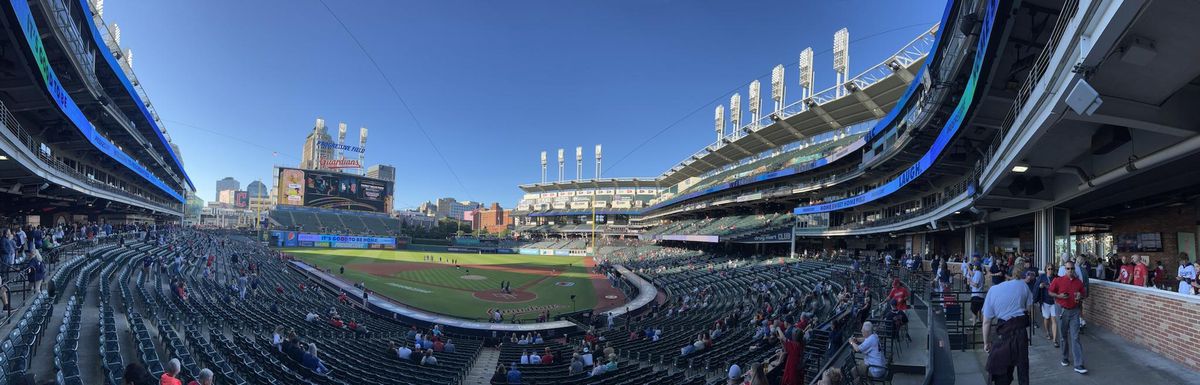 Progressive Field. August 24, 2023.