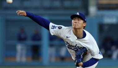 Dodgers turn to Yoshinobu Yamamoto in clash vs. Guardians