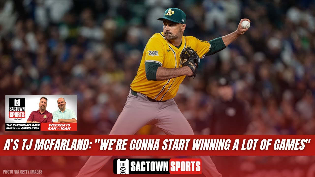 Video: Athletics Reliever TJ McFarland joins the show: "We're gonna start winning a lot of games"