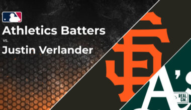 Athletics vs. Justin Verlander and the Giants: Batter vs. Pitcher Stats and Odds | May 18