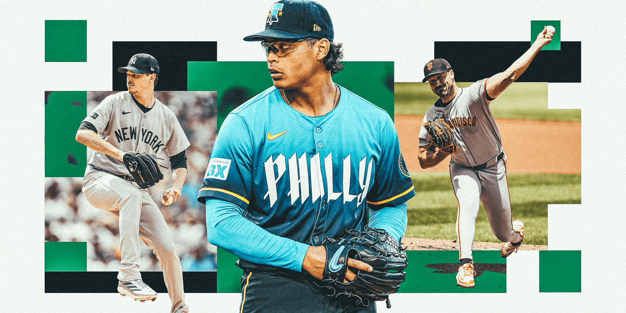 Eno Sarris’ MLB starting pitcher rankings for the rest of 2025
