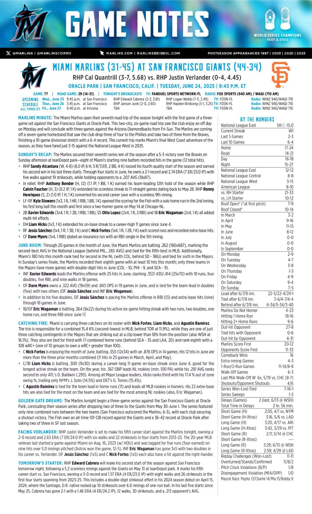 06.24 at SF - Marlins Game Notes-images-0.jpg