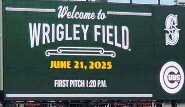 Cubs vs. Mariners Saturday 6/21 game threads