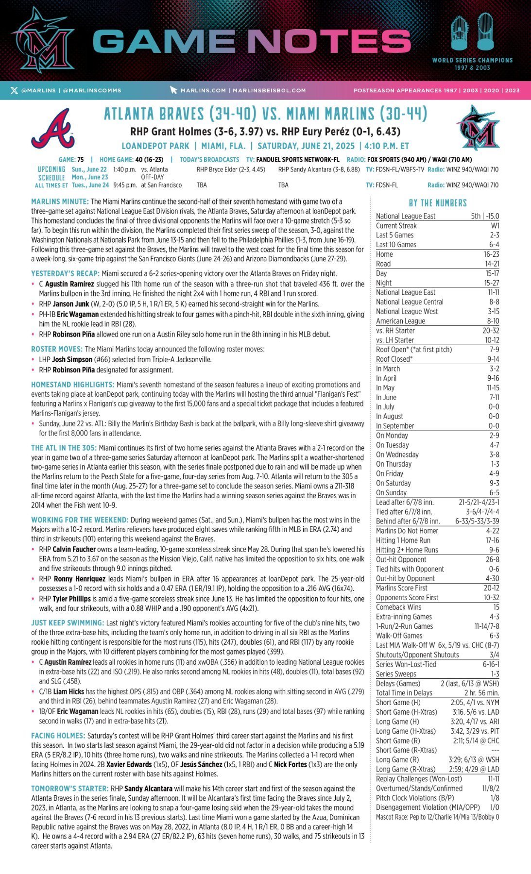06.21 vs. ATL - Marlins Game Notes-images-0.jpg
