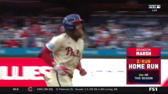 Hoskins has 2 HRs and 6 RBIs, Chourio adds 4 hits and 5 RBIs as Brewers beat Phillies 17-7