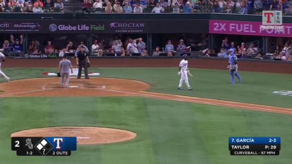 García delivers 6th career walk-off hit in the 11th to give Rangers a 5-4 win over White Sox