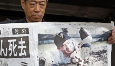 Japan mourns death of professional baseball legend Shigeo Nagashima