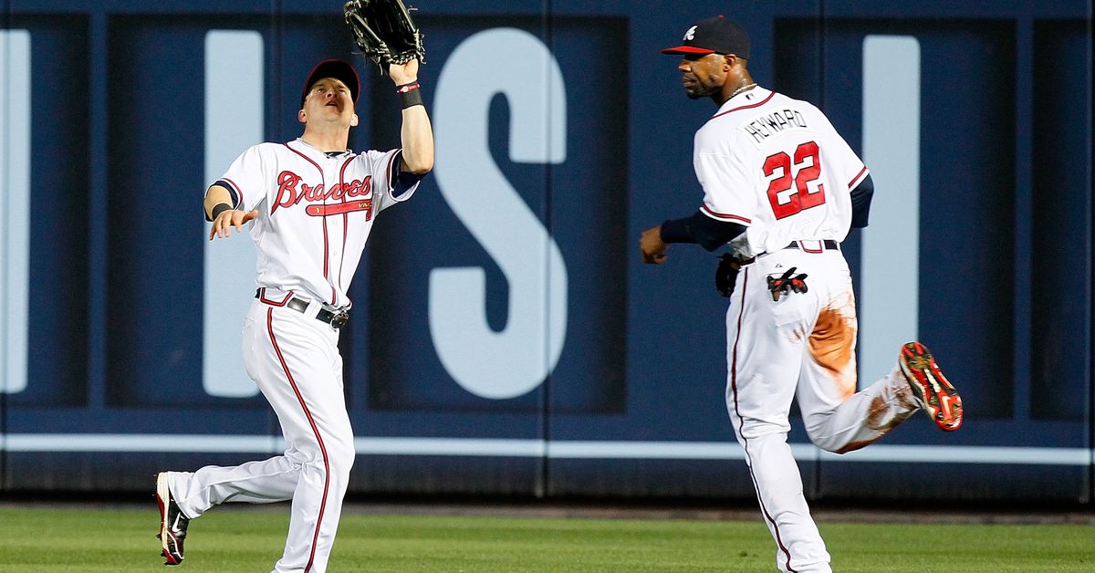 This Day in Braves History: Jason Heyward and Nate McLouth collide in the outfield in 2-1 loss against the D-backs