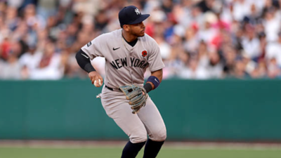 Struggling rookie Jorbit Vivas may be on the way out as Yankees eye infield help