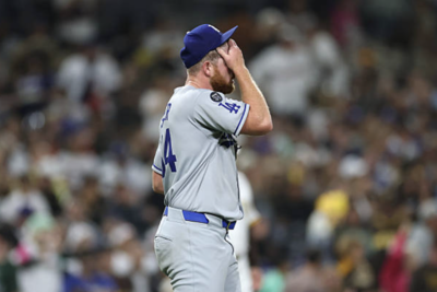 Why Matt Sauer endured late-inning damage as Los Angeles Dodgers pitching injuries pile up in 11-1 loss to New York Yankees