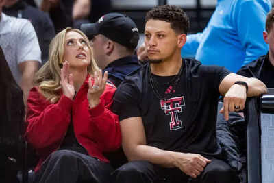 Patrick Mahomes and Brittany Mahomes enjoy front-row New York Yankees vs. Kansas City Royals action, fueling fan mania