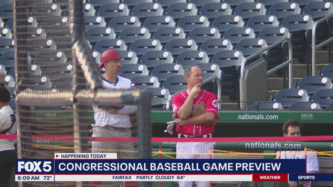 Congressional Baseball Game: Bipartisan fun back at Nats Park