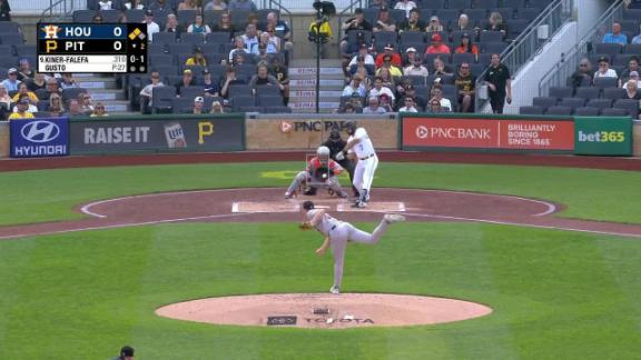 Pirates rookie Mike Burrows shuts down Astros to pick up first win as a starter in 3-0 victory