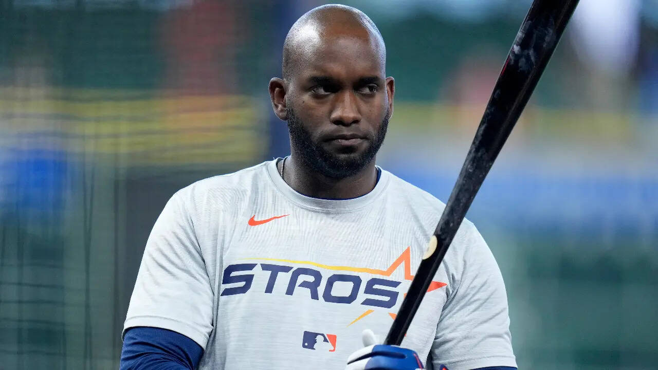 Houston Astros designated hitter Yordan Alvarez