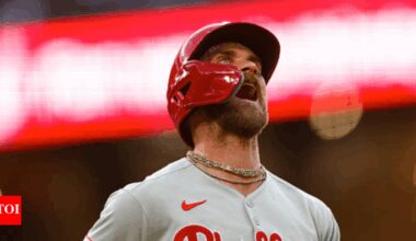 Will Bryce Harper play tonight against Toronto Blue Jays? Latest update on Philadelphia Phillies star's injury report (June 4, 2025) | MLB News