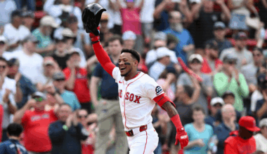 WATCH: Red Sox walk off Angels on Ceddane Rafaela's record-setting home run to end roller coaster game