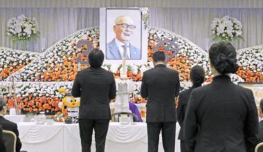 Funeral held for Japanese baseball legend Shigeo Nagashima