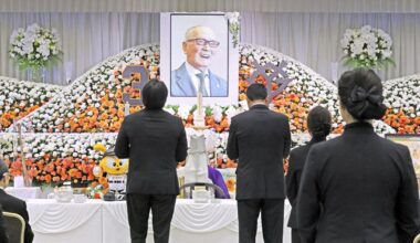 Funeral held for Japanese baseball legend Shigeo Nagashima