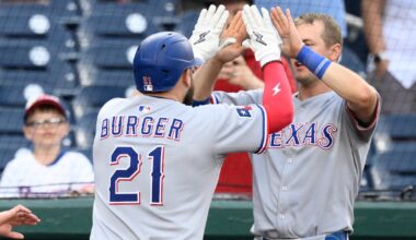 Jake Burger seems comfortable in DH spot for Texas Rangers with Joc Pederson on the mend
