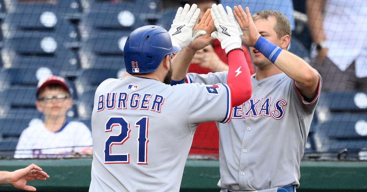 Jake Burger seems comfortable in DH spot for Texas Rangers with Joc Pederson on the mend