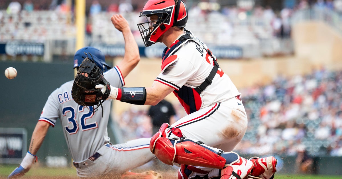 Higashioka has 5 RBIs, Carter and Langford each homer as Rangers beat Twins 16-4