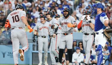 MLB scores: Casey Schmitt slams his way to Giant win over Dodgers