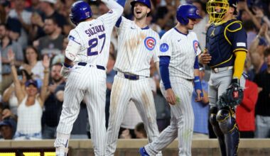 Chicago Cubs beat Milwaukee Brewers at Wrigley Field