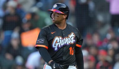 Rafael Devers debuts with Giants, drives in run vs. Guardians days after shocking blockbuster trade