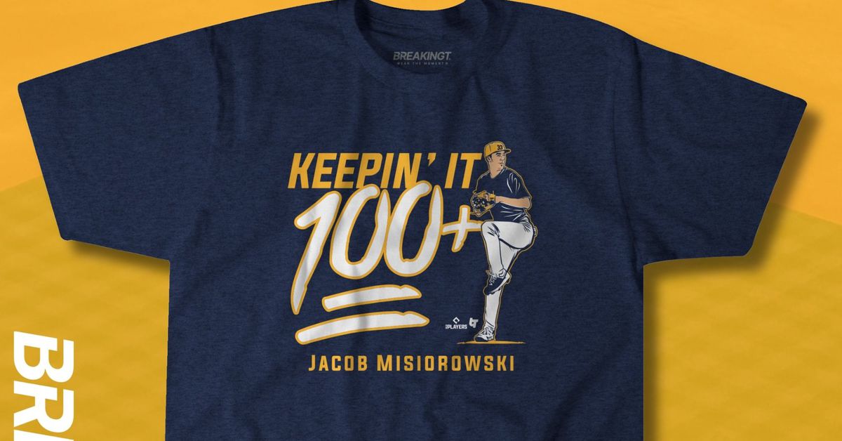 Get your Brewers’ “Jacob Misiorowski Keppin’ It 100+” shirt now