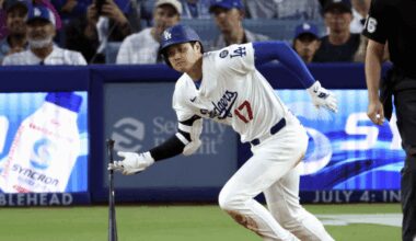 Ohtani 1-for-3 with RBI as Dodgers hold off Nationals 6-5